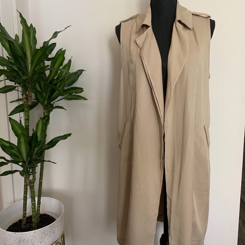 Zara Trench coat Vest